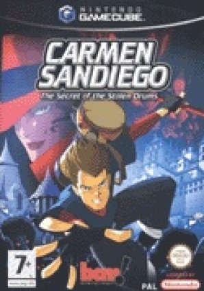 Carmen Sandiego: The Secret of the Stolen Drums box art