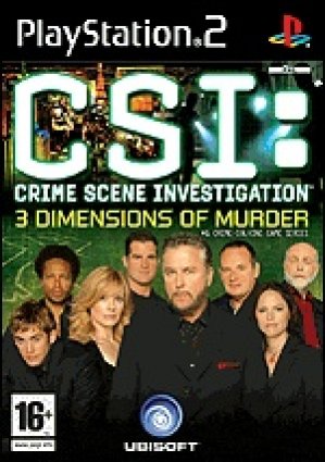 Crime Scene Investigation: 3 Dimensions of Murder box art