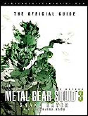 Metal Gear Solid 3: Snake Eater Strategy Guide box art