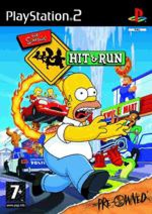 The Simpsons: Hit and Run box art