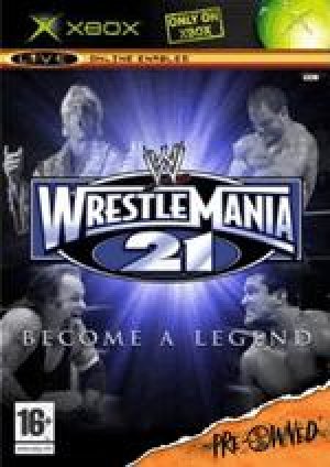 WWE Wrestlemania 21 box art