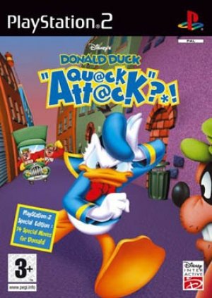 Disneys Donald Duck Quack Attack box art
