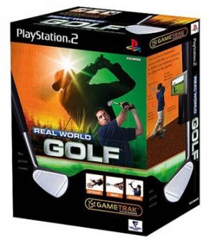 Real World Golf And Gametrak box art