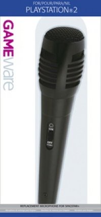 GAMEware PlayStation 2 Replacement Singstar Microphone box art