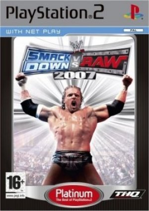 Smackdown Vs. Raw 2007 Platinum box art