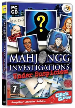Mahjongg Investigations - Under Suspicion box art