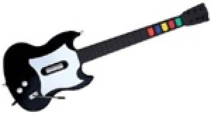 Official Gibson SG Guitar Controller for Guitar Hero box art