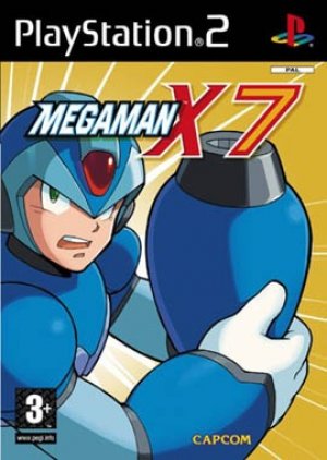 Megaman X7 box art