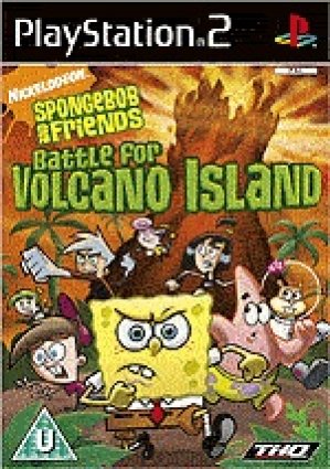 Spongebob & Friends: Battle for Volcano Island box art