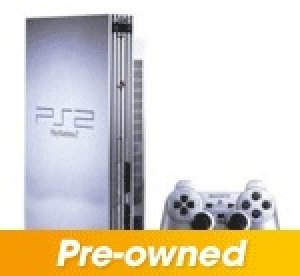 Silver PlayStation 2 Console box art