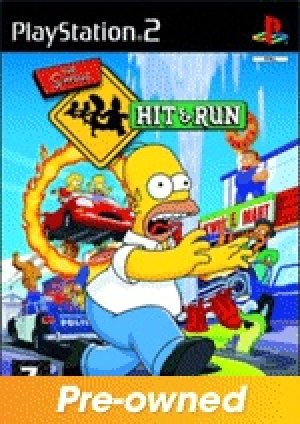 The Simpsons: Hit 'n Run box art