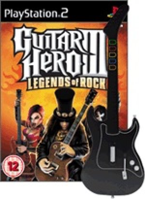 Guitar Hero III: Legends of Rock with Wireless Kramer Guitar Controller box art