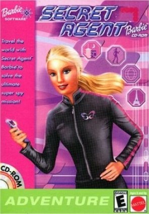 Secret Agent Barbie box art