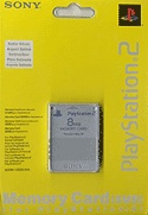 Memory Card - 8MB - Satin Silver - Sony box art