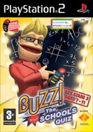 Buzz! The School Quiz box art