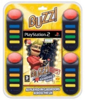 Buzz! The Schools Quiz with Buzzers box art
