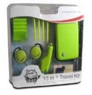 13 in 1 Travel Kit for DS Lite (IMP) (Green) box art