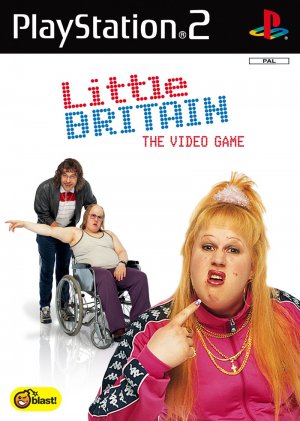 Little Britain the Video Game box art