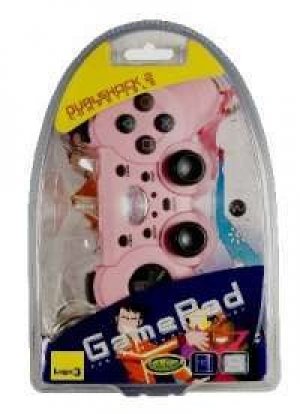 PS2 Game Pad DualShock2 pink (Logic3) box art