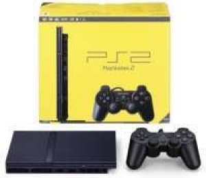 PSTWO Console (Slim Model) Black (UK) box art