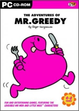 The Adventures of Mr Greedy box art
