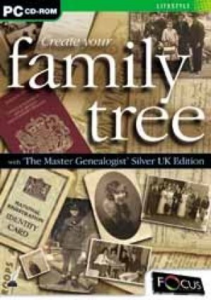 Create Your Family Tree - with The Master Genealogist - Silver UK Edition box art