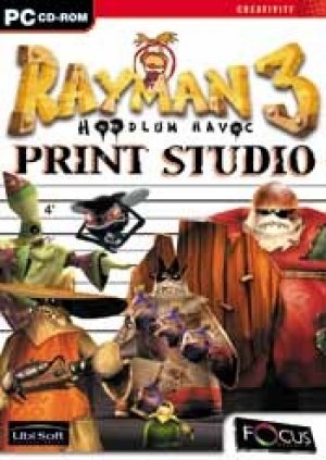 Rayman 3 Hoodlum Havoc Print Studio box art