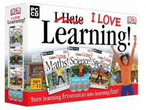 I Love Learning Triple Pack (7-11 Years) box art