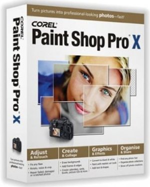 Corel Paint Shop Pro X box art