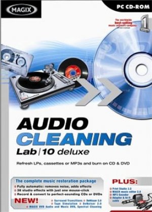 MAGIX Audio Cleaning Lab 10 DeLuxe box art