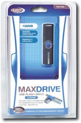 Datel Max Drive 128MB box art