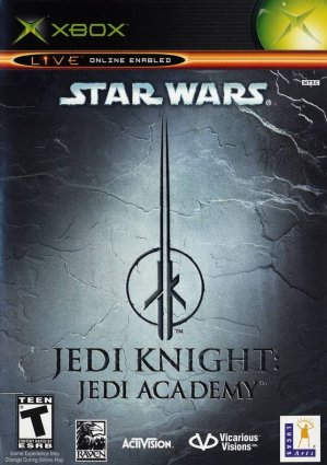 Star Wars Jedi Knight - Jedi Academy box art