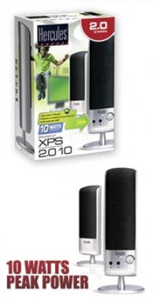Hercules XPS 2010 Speakers box art