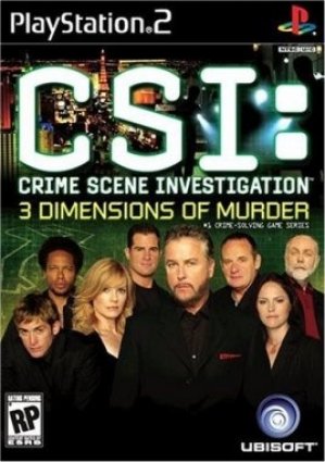 CSI (Crime Scene Investigation) - 3 Dimensions of Murder box art
