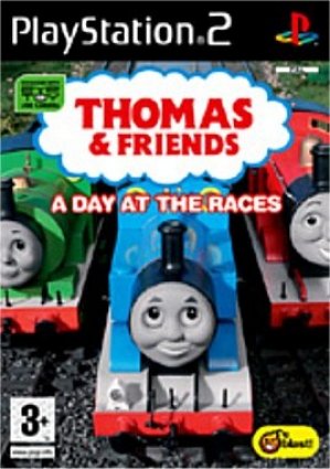 Thomas and Friends - A Day at the Races (Eye Toy) box art