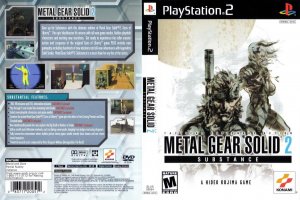 Metal Gear Solid 2 - Substance box art