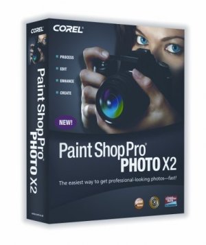Corel Paint Shop Pro Photo X2 box art