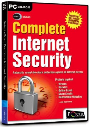 eScan Complete Internet Security box art