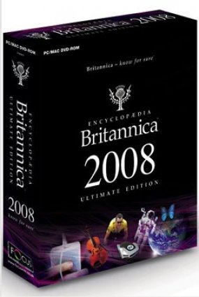 Encyclopaedia Britannica 2008 Ultimate Edition box art