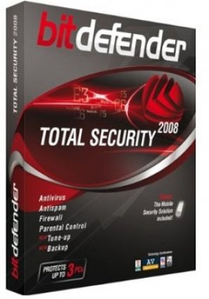 BitDefender Total Security 2008 box art