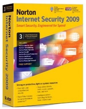 Norton Internet Security 2009 - 1 User 3 Computers - Upgrade Edition box art