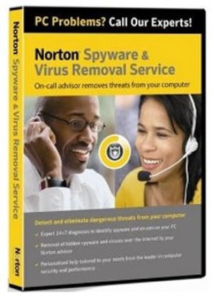 Norton Spyware &amp; Virus Removal Service box art