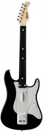 Peak Starpex Authentic Wood Guitar Controller for PS3 &amp; PS2 - Compatible with Guitar Hero &amp; Rock Band box art