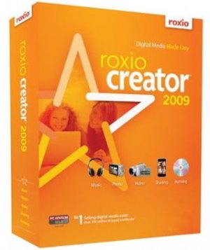 Roxio Easy Media Creator 2009 box art