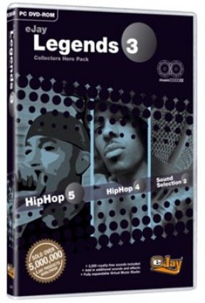 eJay Legends 3 box art