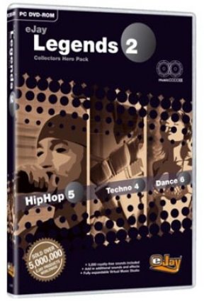 eJay Legends 2 box art