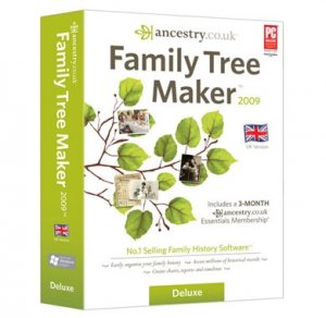 Family Tree Maker 2009 Deluxe Edition box art
