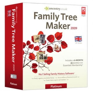Family Tree Maker 2009 Platinum Edition box art