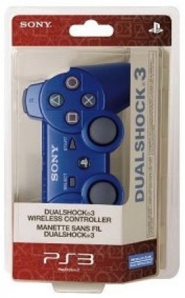 Official Sony PS3 Dual Shock 3 Controller - Blue box art