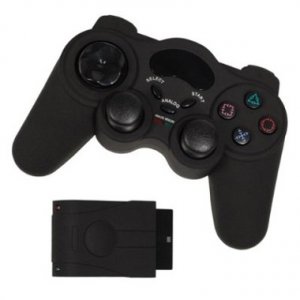 Njoy 2.4G Wireless Controller with Dual Shock box art